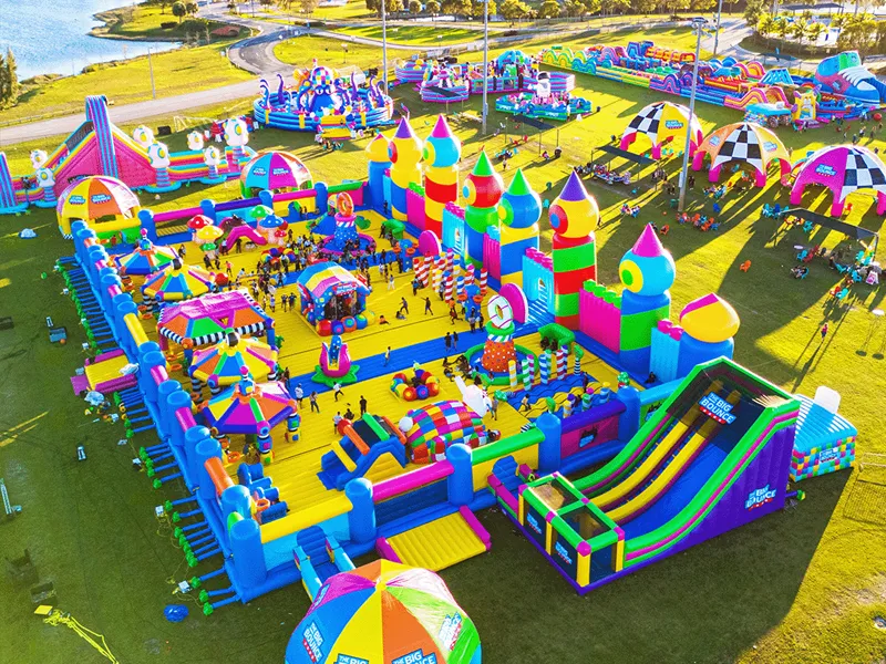 În ce constă un castel gonflabil?